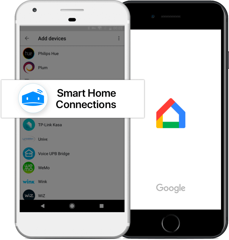 google home connections